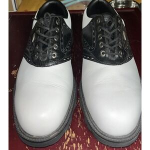 Hi-Tec V-Lite Typhoon II Golf Shoes Men's Size 11 Black White CDT‎ - NO SPIKES